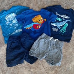 Old Navy Bundle 18-24 Month Boys Tshirts Shorts